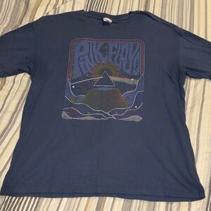 American Eagle Outfitters Blue Crew Neck Tee